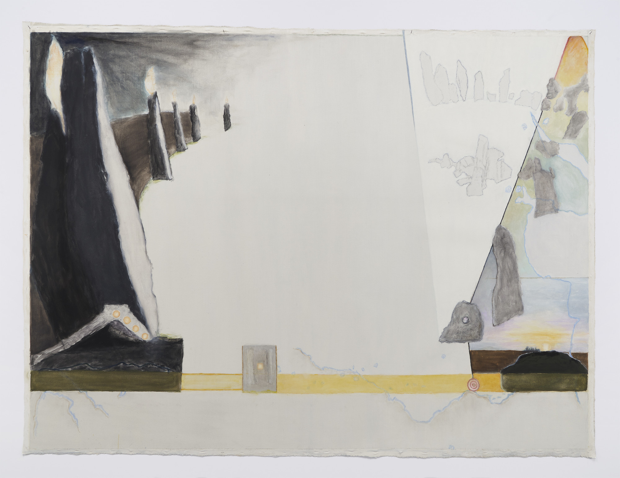 Dawn (Lines and Destinations) by Jo Baer