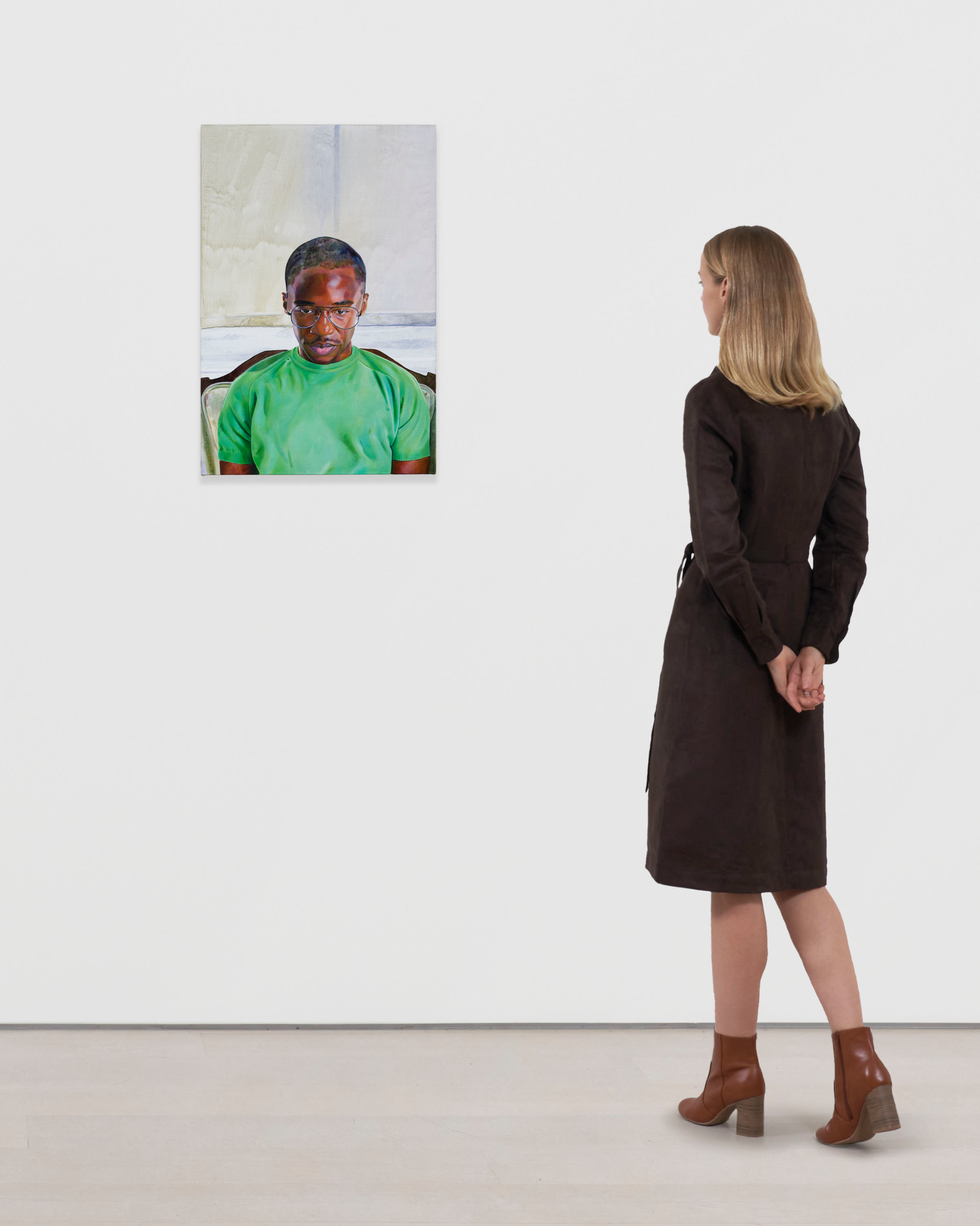 Unforgiving, (Self portrait at 30) by Jarvis Boyland