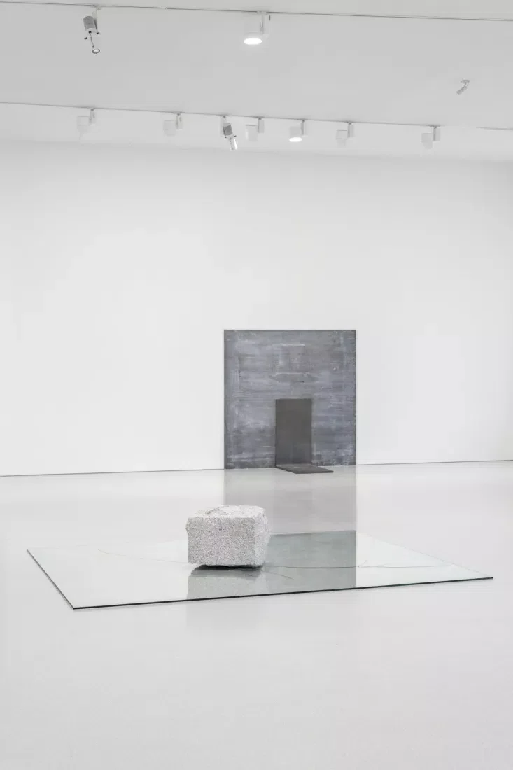 Installation view of Minimal at the Bourse de Commerce in Paris