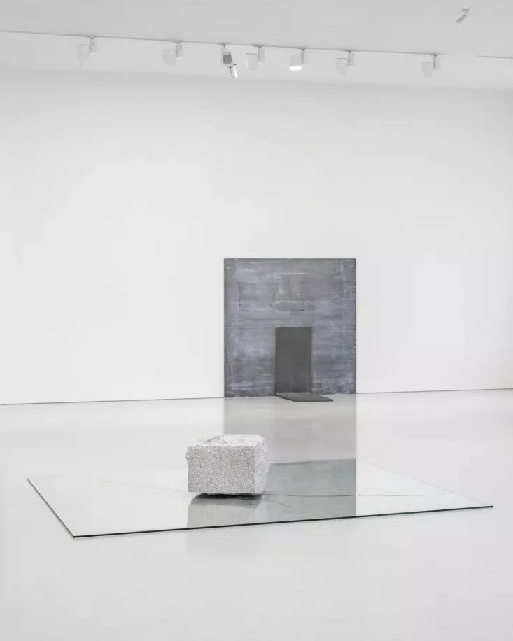 Installation view of Minimal at the Bourse de Commerce in Paris