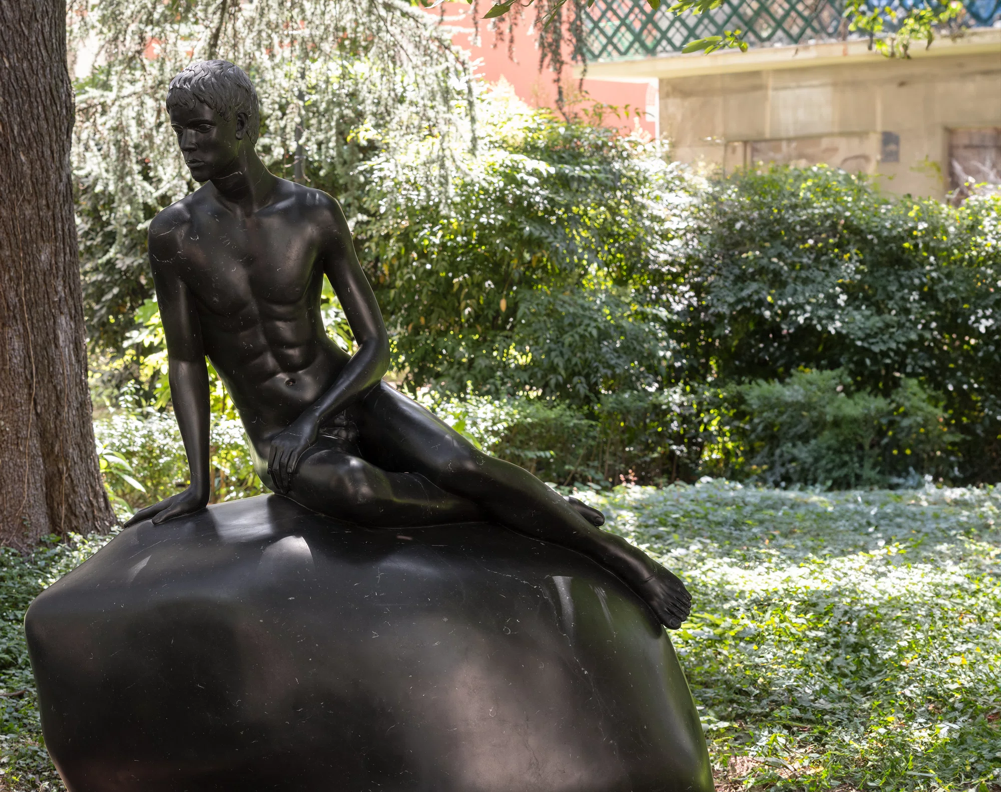 He (Black Marble) by Elmgreen & Dragset