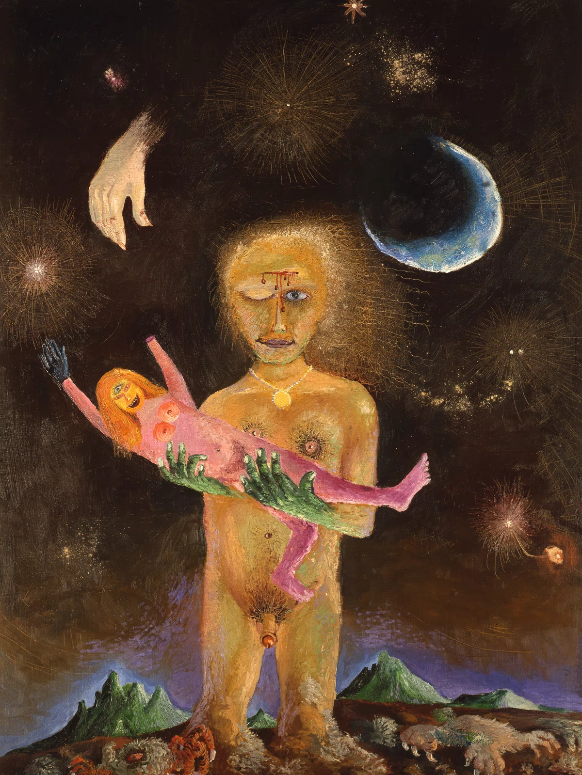 Paisatge transformat by Antoni Tàpies