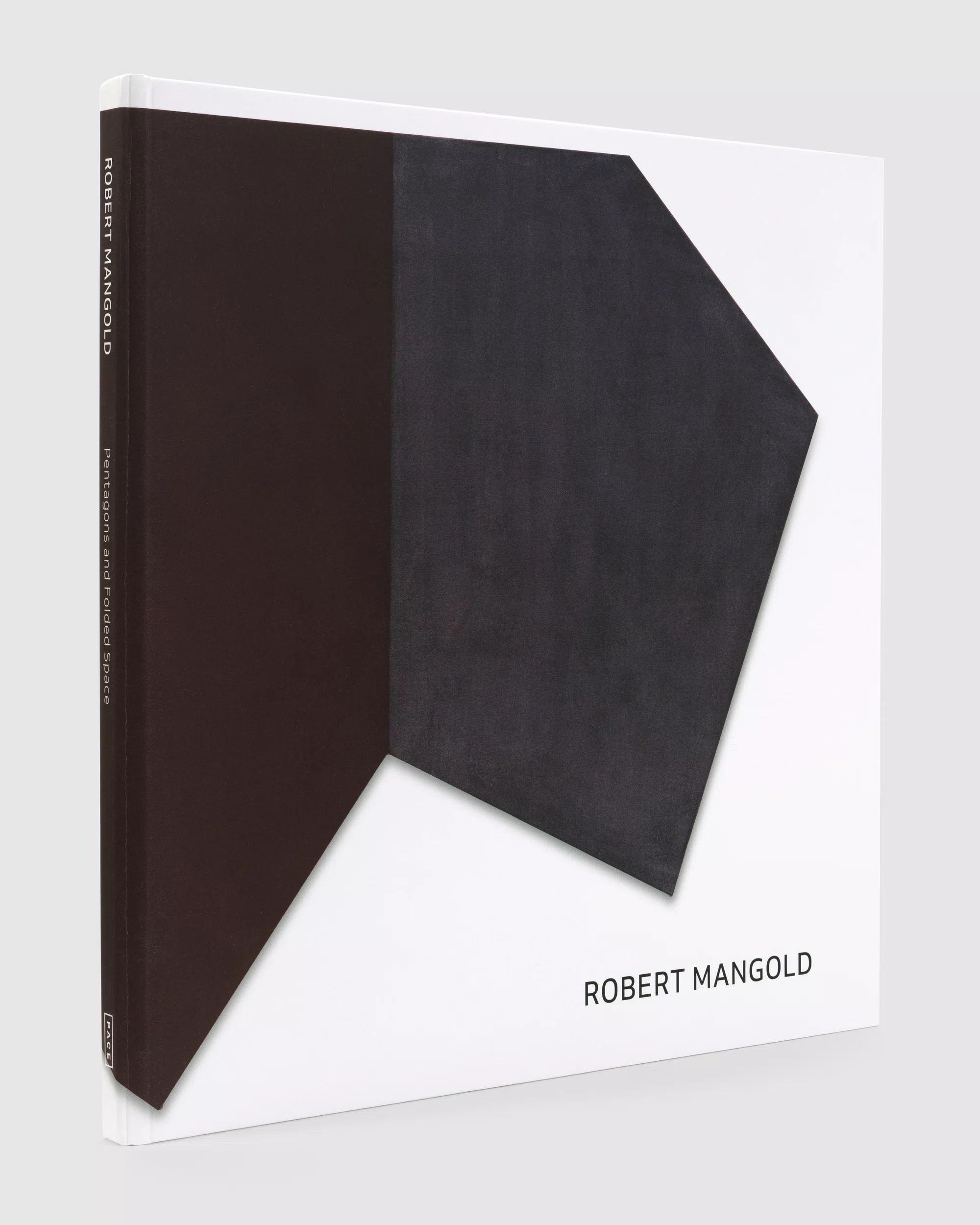 Cover of Pentagons and Folded Space by Robert Mangold