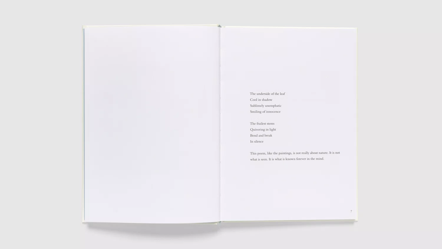 Interior Spread of Agnes Martin: On Beauty